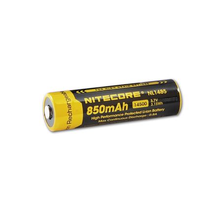 NITECORE NL1485 850mAh 14500 Rechargeable Battery NL1485